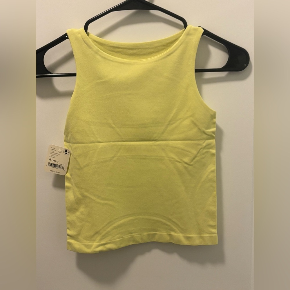Free People Clean lines Cami / cute Cucumber  Women's Top